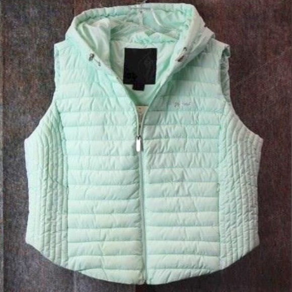 Baby Phat Jackets & Blazers - Baby Phat Women's Mint Puffer Vest SZ-2X/NWT